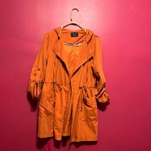 Love tree long light weight jacket